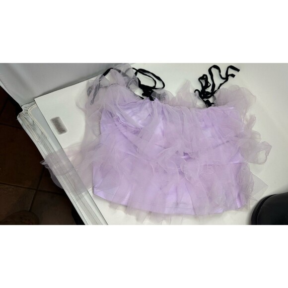 Sunday in Brooklyn Tank Top White Layered X Xs Spaghetti Strap - Picture 7 of 8